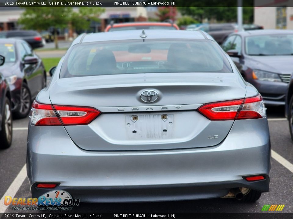 2019 Toyota Camry LE Celestial Silver Metallic / Black Photo #4