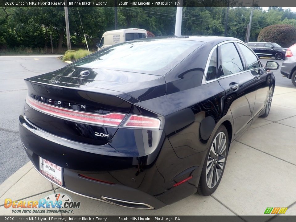 2020 Lincoln MKZ Hybrid Reserve Infinite Black / Ebony Photo #5