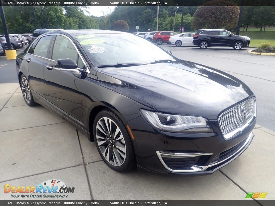 2020 Lincoln MKZ Hybrid Reserve Infinite Black / Ebony Photo #7