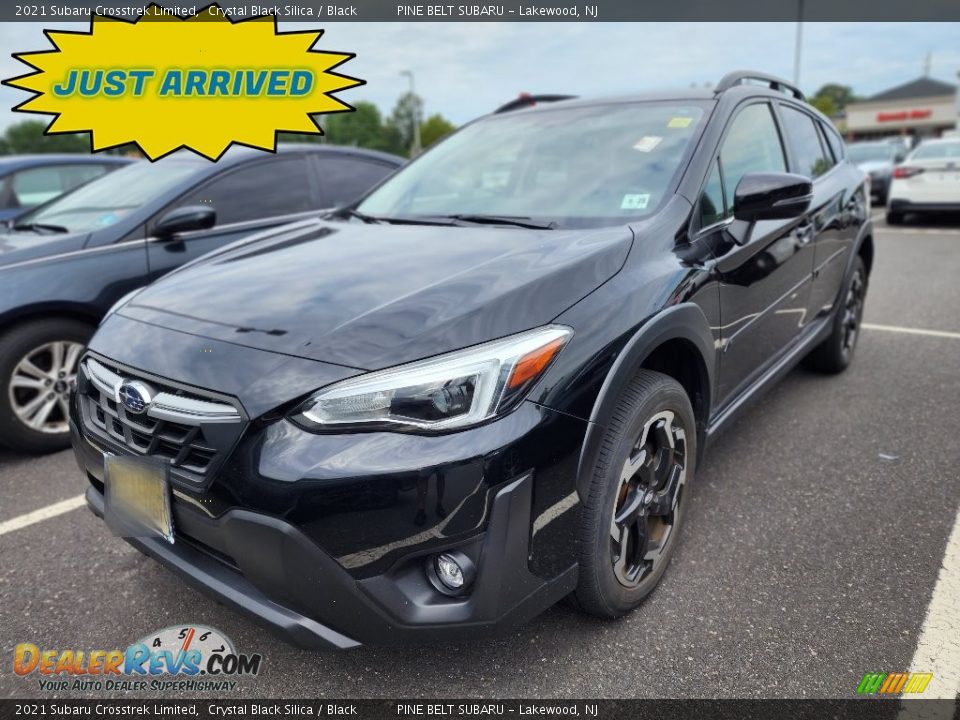 2021 Subaru Crosstrek Limited Crystal Black Silica / Black Photo #1