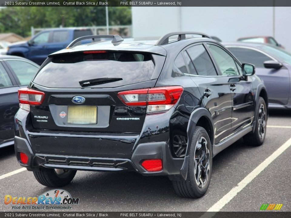 2021 Subaru Crosstrek Limited Crystal Black Silica / Black Photo #3