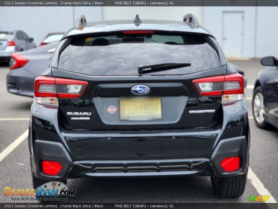 2021 Subaru Crosstrek Limited Crystal Black Silica / Black Photo #4