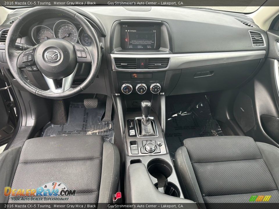 Black Interior - 2016 Mazda CX-5 Touring Photo #13
