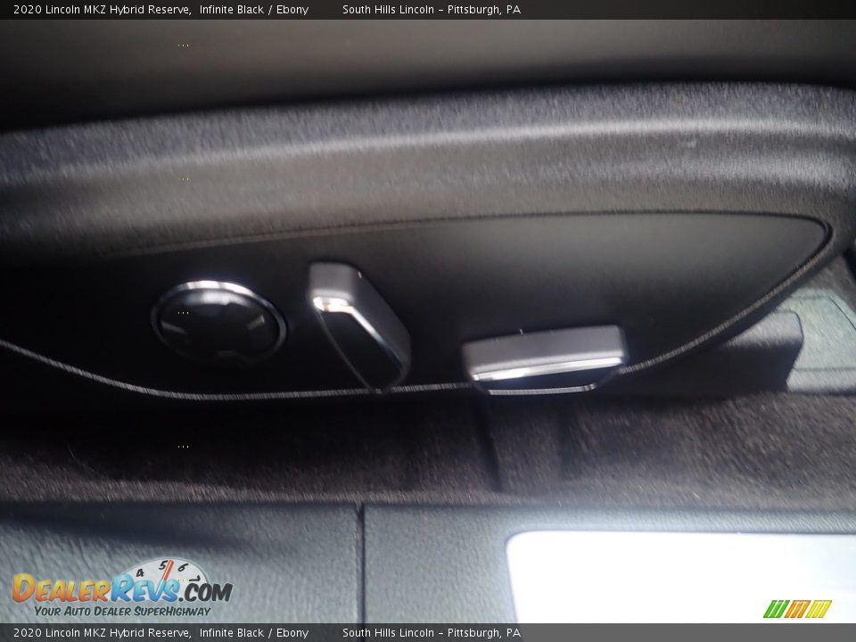 2020 Lincoln MKZ Hybrid Reserve Infinite Black / Ebony Photo #13