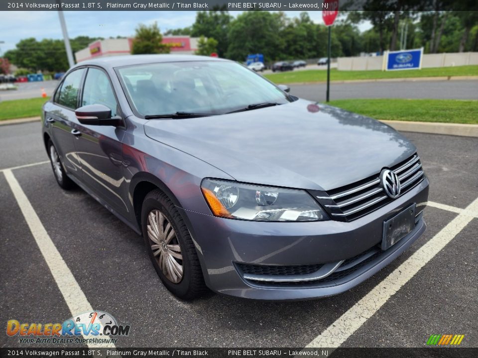 Platinum Gray Metallic 2014 Volkswagen Passat 1.8T S Photo #2