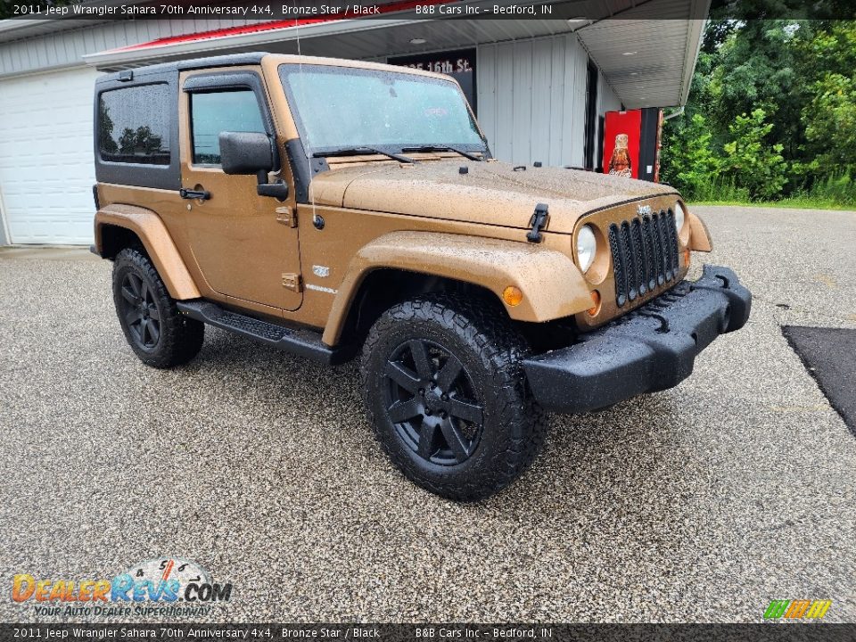 Bronze Star 2011 Jeep Wrangler Sahara 70th Anniversary 4x4 Photo #14