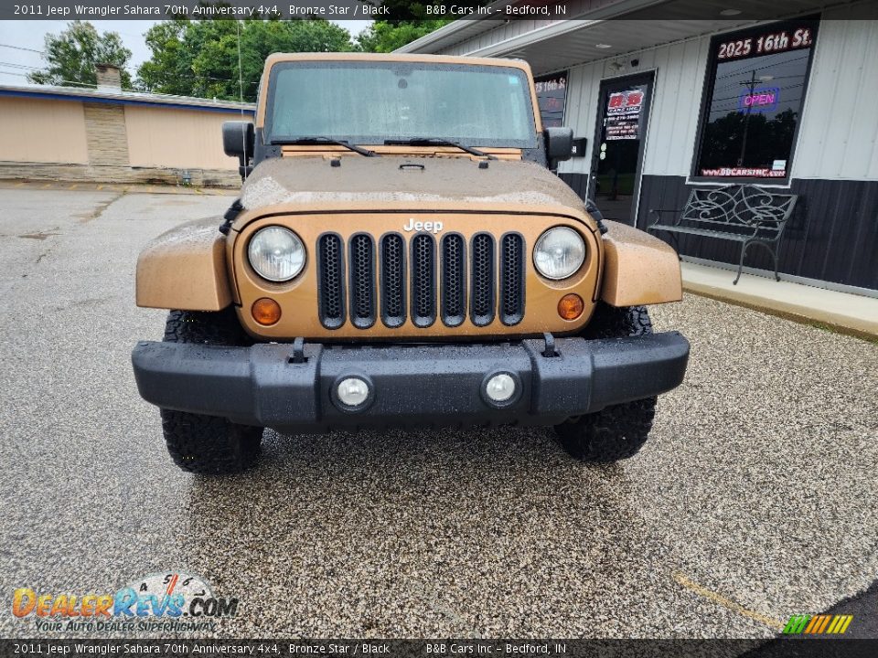 2011 Jeep Wrangler Sahara 70th Anniversary 4x4 Bronze Star / Black Photo #15