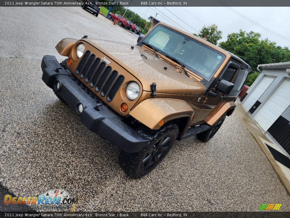 2011 Jeep Wrangler Sahara 70th Anniversary 4x4 Bronze Star / Black Photo #16