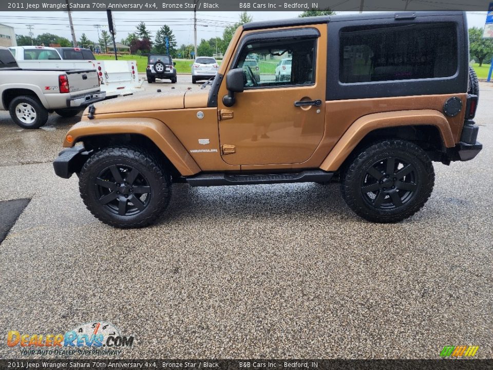 2011 Jeep Wrangler Sahara 70th Anniversary 4x4 Bronze Star / Black Photo #17