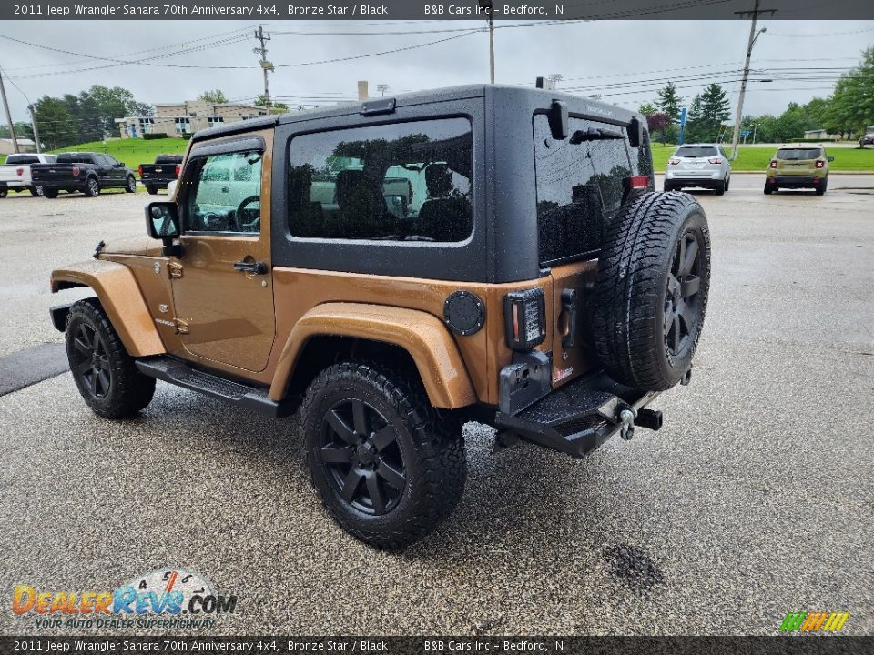 2011 Jeep Wrangler Sahara 70th Anniversary 4x4 Bronze Star / Black Photo #18