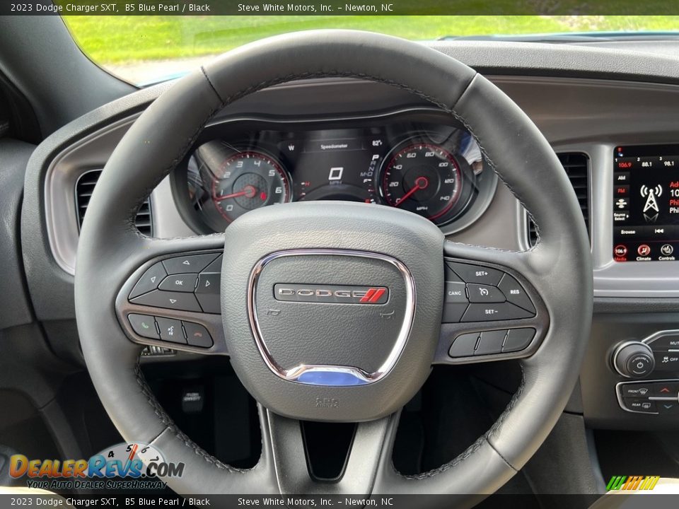 2023 Dodge Charger SXT B5 Blue Pearl / Black Photo #19