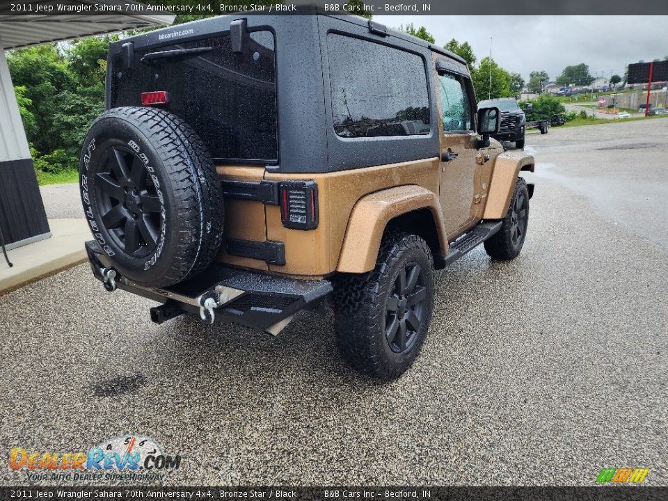 2011 Jeep Wrangler Sahara 70th Anniversary 4x4 Bronze Star / Black Photo #20