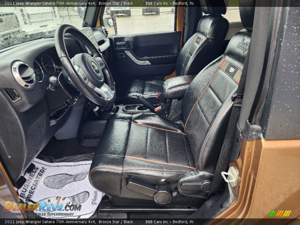 Front Seat of 2011 Jeep Wrangler Sahara 70th Anniversary 4x4 Photo #21