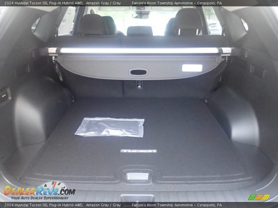 2024 Hyundai Tucson SEL Plug-In Hybrid AWD Amazon Gray / Gray Photo #4