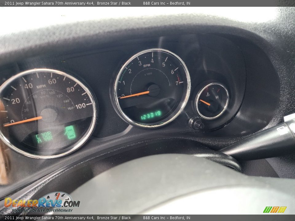 2011 Jeep Wrangler Sahara 70th Anniversary 4x4 Gauges Photo #23