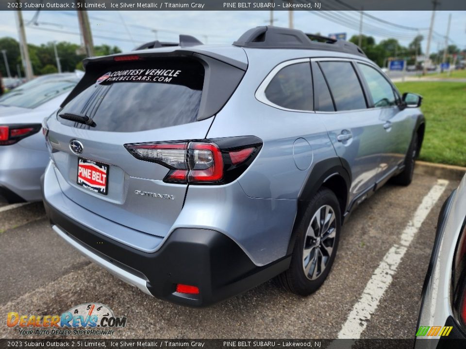 2023 Subaru Outback 2.5i Limited Ice Silver Metallic / Titanium Gray Photo #3