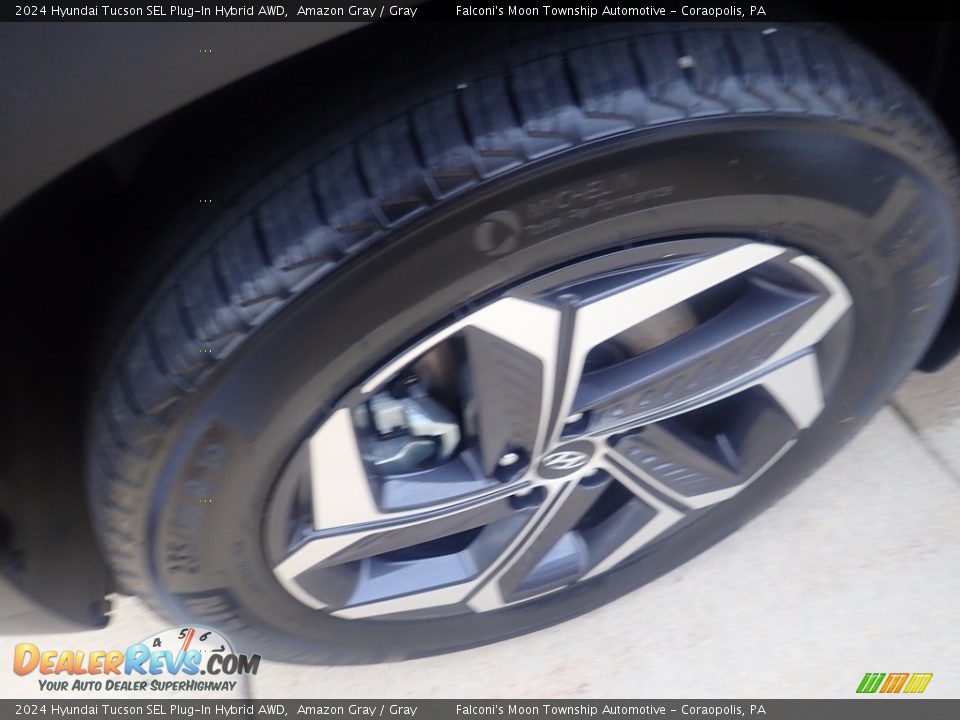 2024 Hyundai Tucson SEL Plug-In Hybrid AWD Amazon Gray / Gray Photo #9