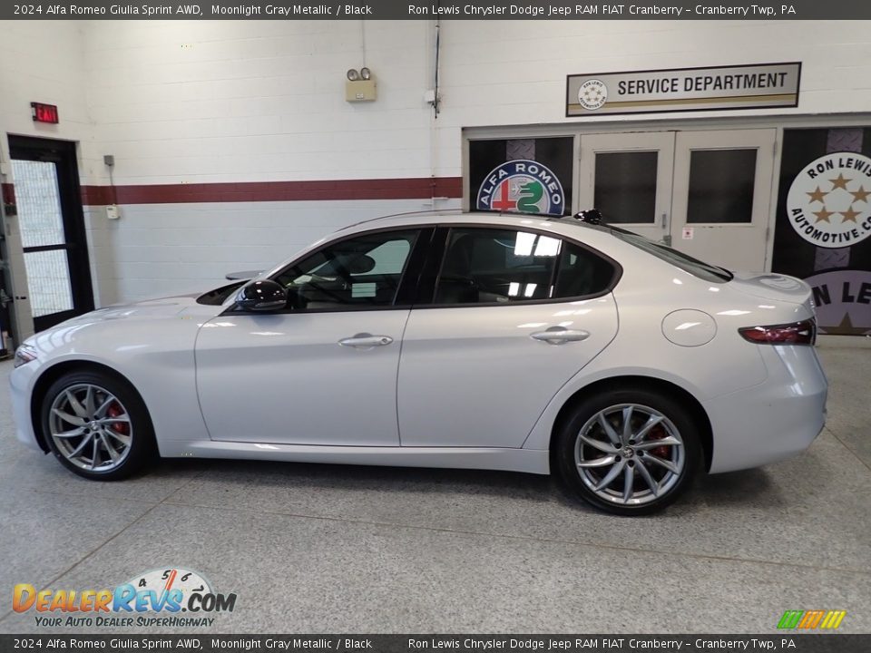 Moonlight Gray Metallic 2024 Alfa Romeo Giulia Sprint AWD Photo #6