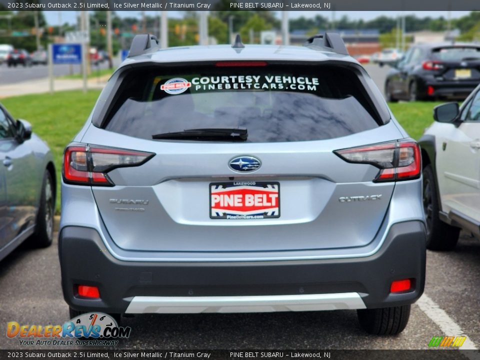 2023 Subaru Outback 2.5i Limited Ice Silver Metallic / Titanium Gray Photo #4