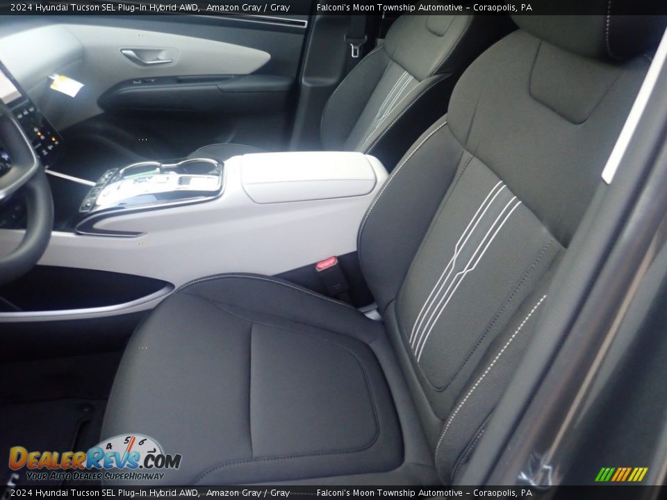 Front Seat of 2024 Hyundai Tucson SEL Plug-In Hybrid AWD Photo #10