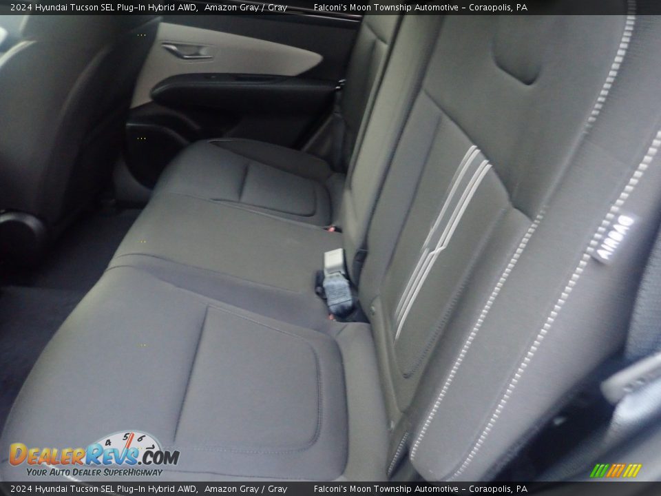 2024 Hyundai Tucson SEL Plug-In Hybrid AWD Amazon Gray / Gray Photo #11