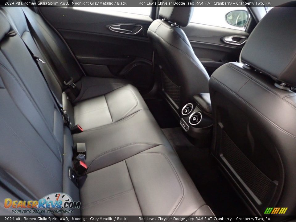 Rear Seat of 2024 Alfa Romeo Giulia Sprint AWD Photo #8