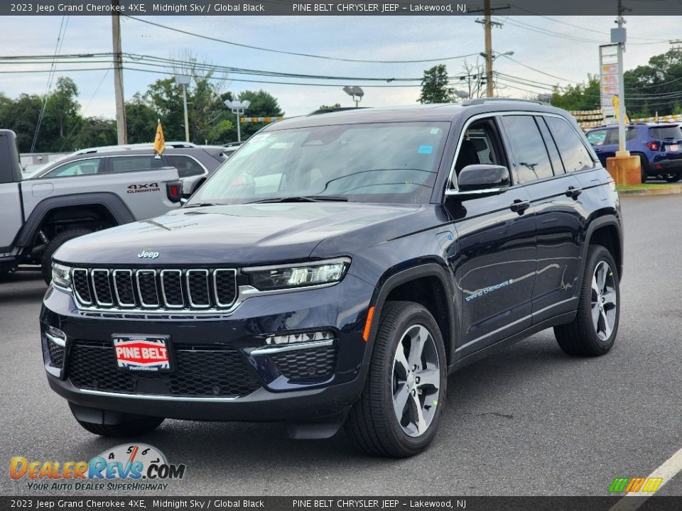 2023 Jeep Grand Cherokee 4XE Midnight Sky / Global Black Photo #1