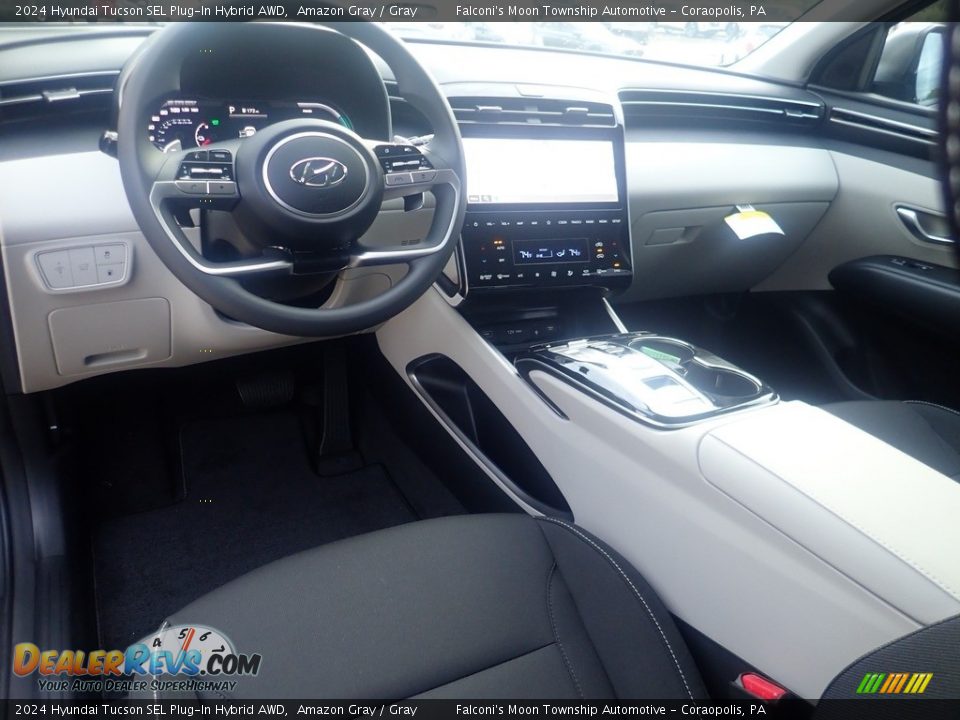 Gray Interior - 2024 Hyundai Tucson SEL Plug-In Hybrid AWD Photo #12