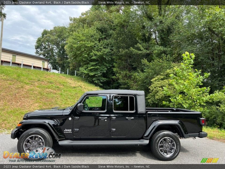 Black 2023 Jeep Gladiator Overland 4x4 Photo #1