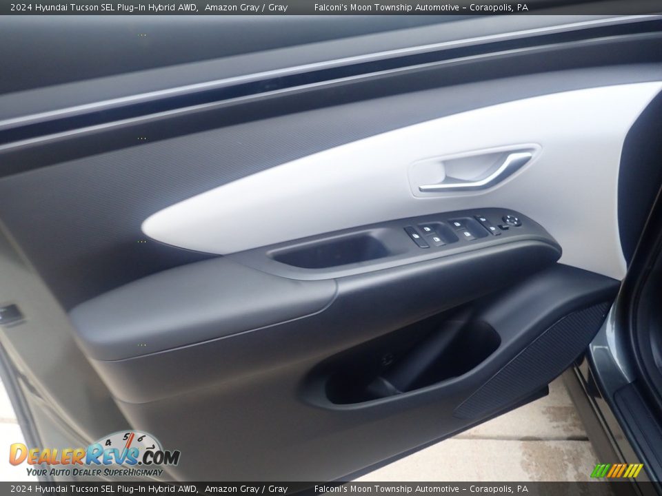 2024 Hyundai Tucson SEL Plug-In Hybrid AWD Amazon Gray / Gray Photo #14