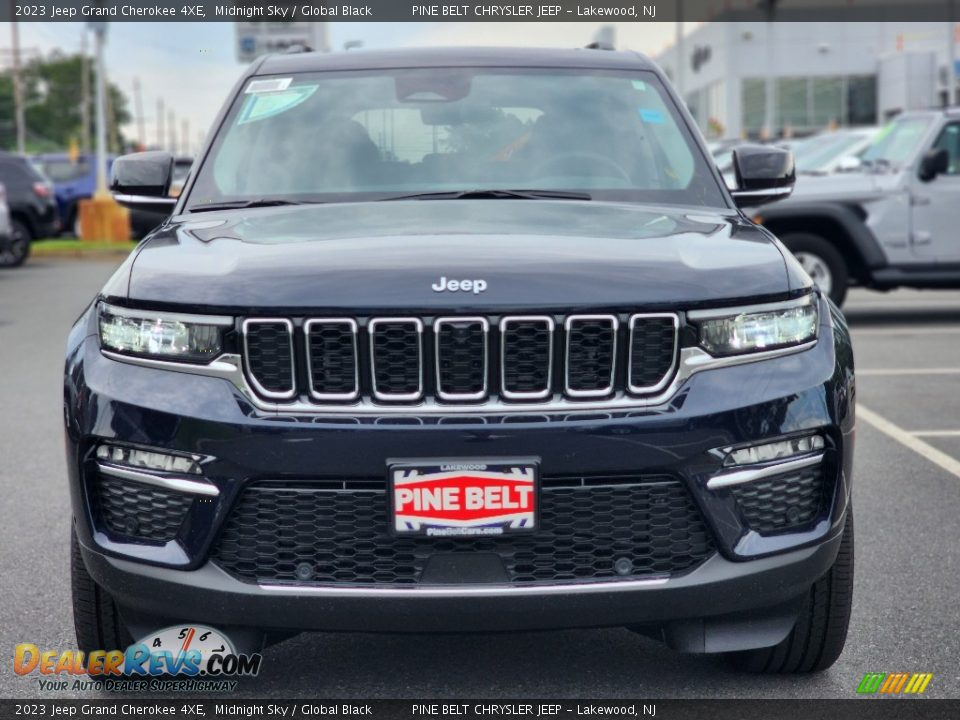 2023 Jeep Grand Cherokee 4XE Midnight Sky / Global Black Photo #2