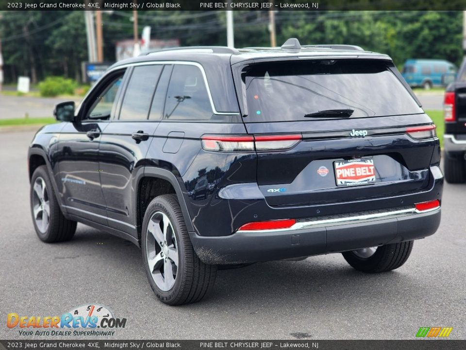 2023 Jeep Grand Cherokee 4XE Midnight Sky / Global Black Photo #4