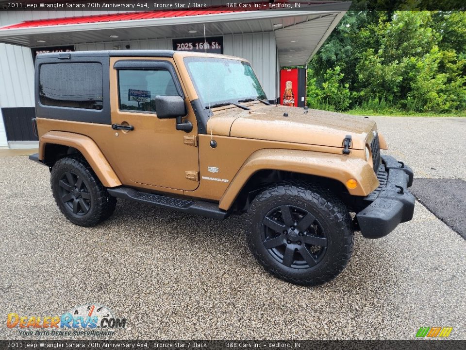 Bronze Star 2011 Jeep Wrangler Sahara 70th Anniversary 4x4 Photo #35