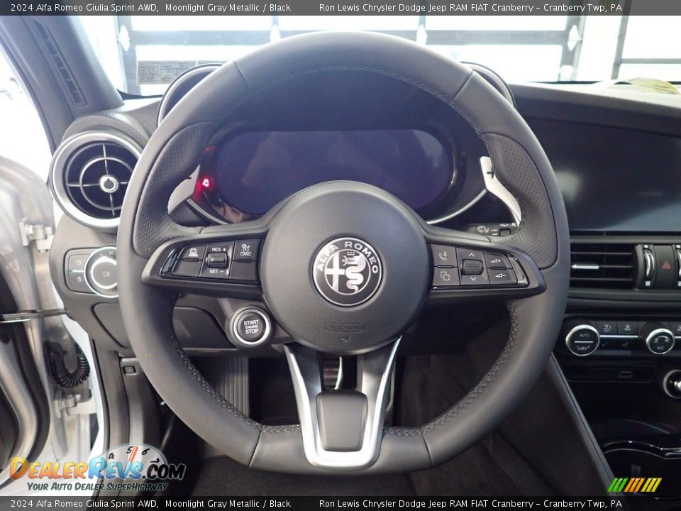 2024 Alfa Romeo Giulia Sprint AWD Steering Wheel Photo #16
