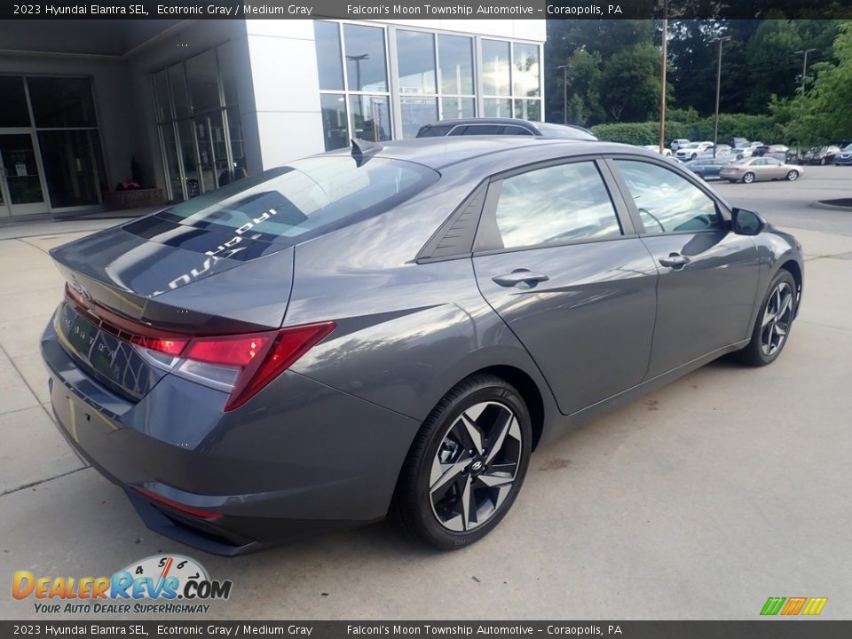 2023 Hyundai Elantra SEL Ecotronic Gray / Medium Gray Photo #2