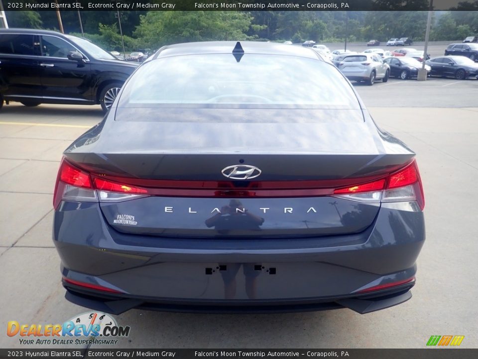 2023 Hyundai Elantra SEL Ecotronic Gray / Medium Gray Photo #3