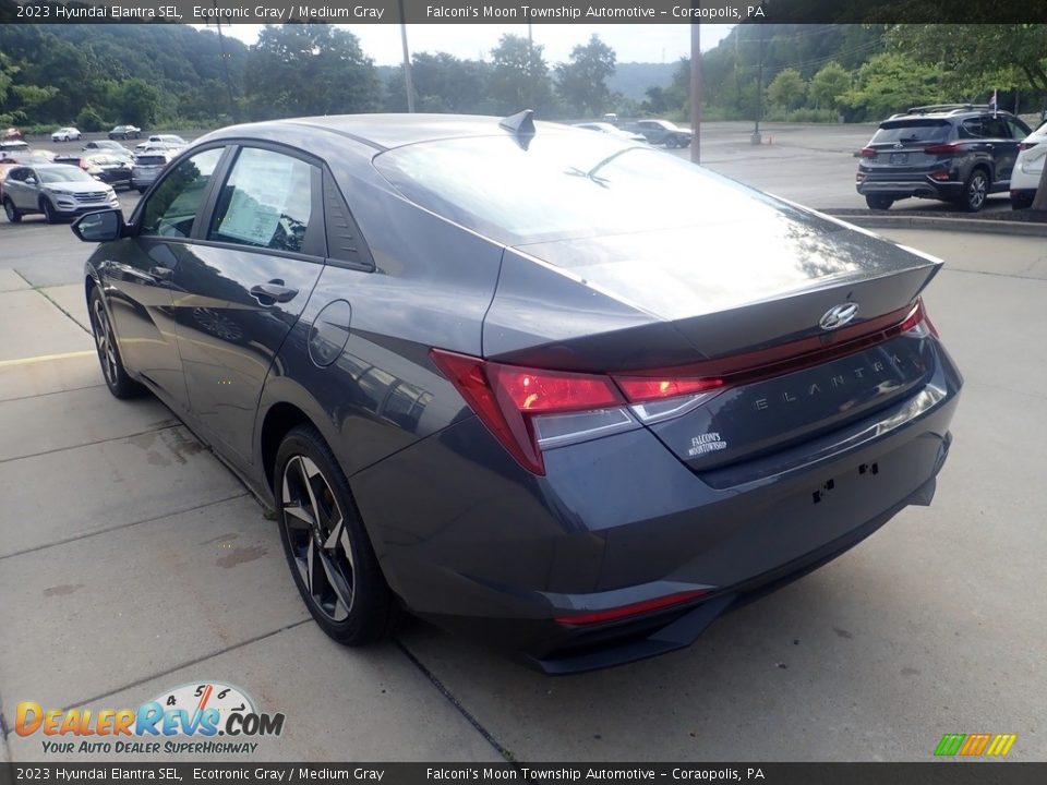 2023 Hyundai Elantra SEL Ecotronic Gray / Medium Gray Photo #5