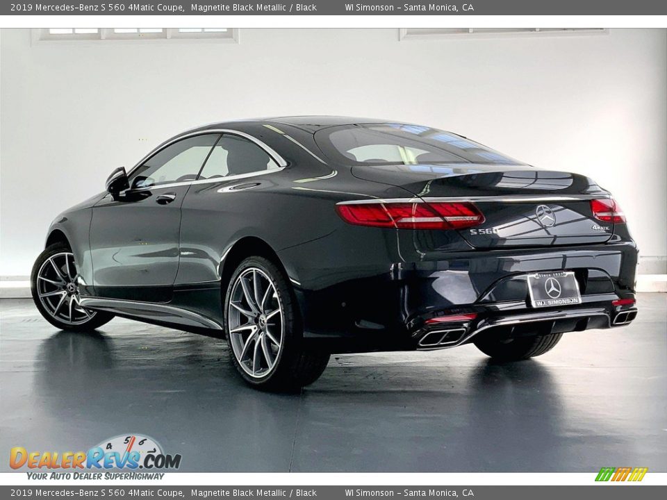 2019 Mercedes-Benz S 560 4Matic Coupe Magnetite Black Metallic / Black Photo #10