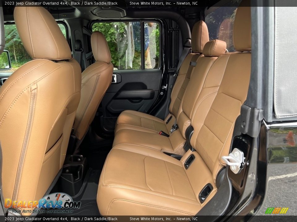Rear Seat of 2023 Jeep Gladiator Overland 4x4 Photo #14