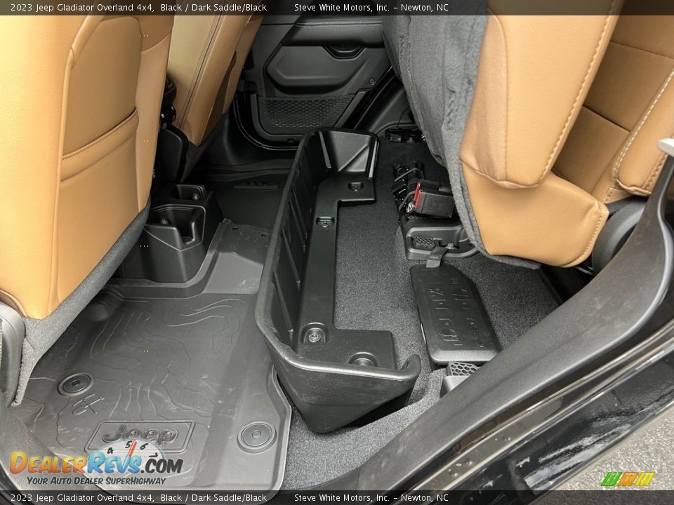 Rear Seat of 2023 Jeep Gladiator Overland 4x4 Photo #15