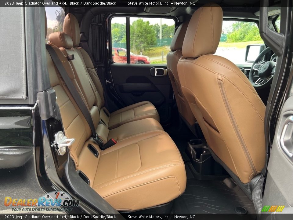 Rear Seat of 2023 Jeep Gladiator Overland 4x4 Photo #16