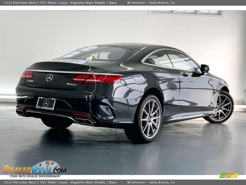 2019 Mercedes-Benz S 560 4Matic Coupe Magnetite Black Metallic / Black Photo #13