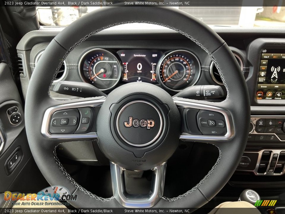 2023 Jeep Gladiator Overland 4x4 Steering Wheel Photo #19