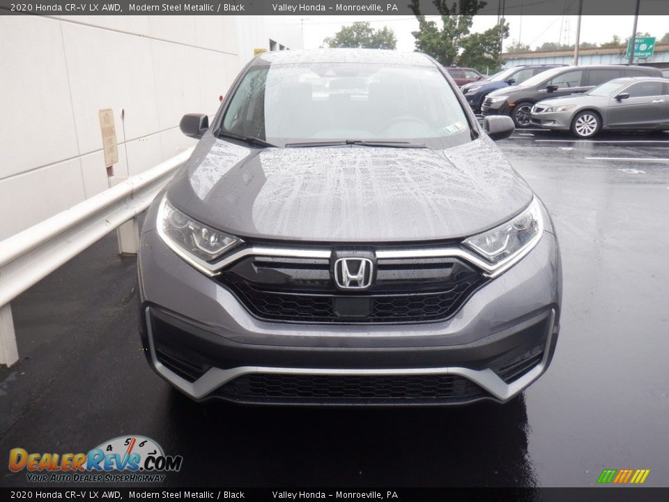 2020 Honda CR-V LX AWD Modern Steel Metallic / Black Photo #3