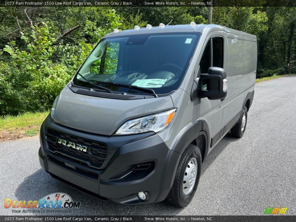 2023 Ram ProMaster 1500 Low Roof Cargo Van Ceramic Gray / Black Photo #2