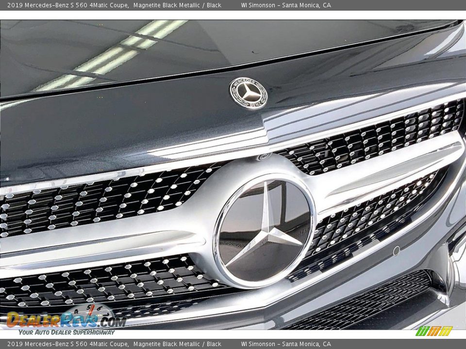 2019 Mercedes-Benz S 560 4Matic Coupe Magnetite Black Metallic / Black Photo #30