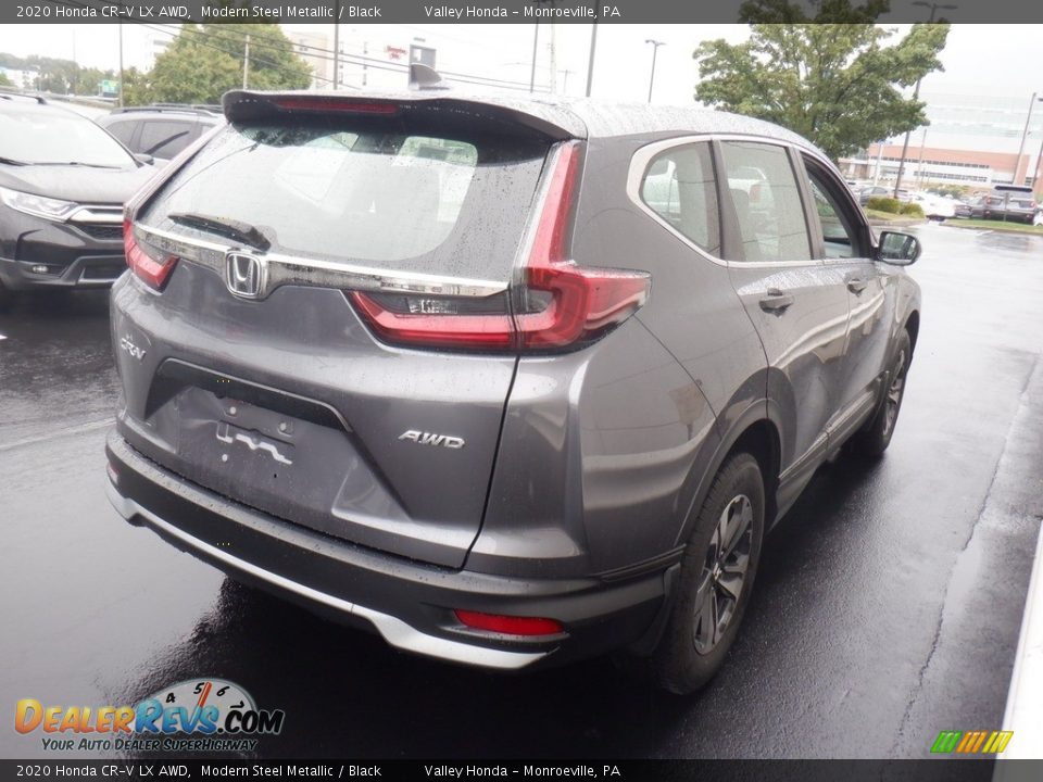 2020 Honda CR-V LX AWD Modern Steel Metallic / Black Photo #5