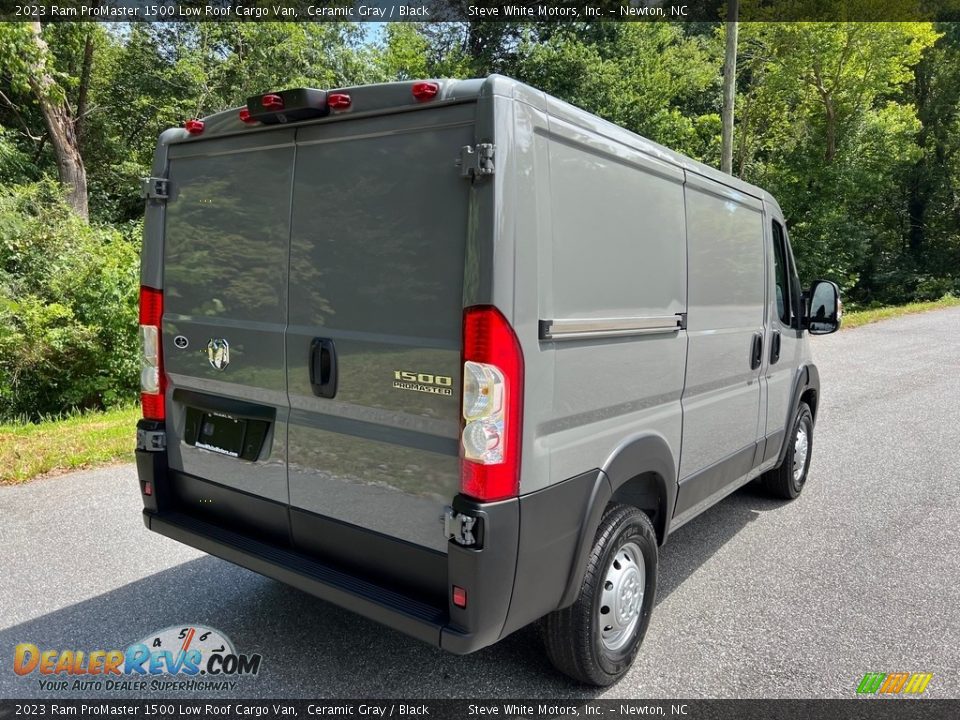 2023 Ram ProMaster 1500 Low Roof Cargo Van Ceramic Gray / Black Photo #6