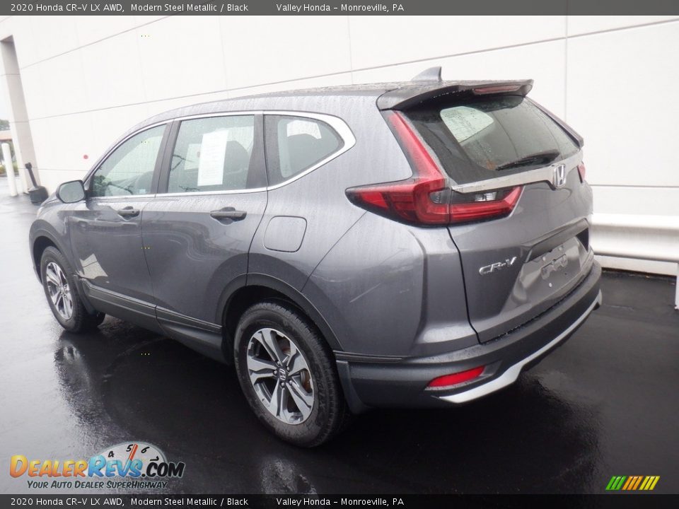 2020 Honda CR-V LX AWD Modern Steel Metallic / Black Photo #8