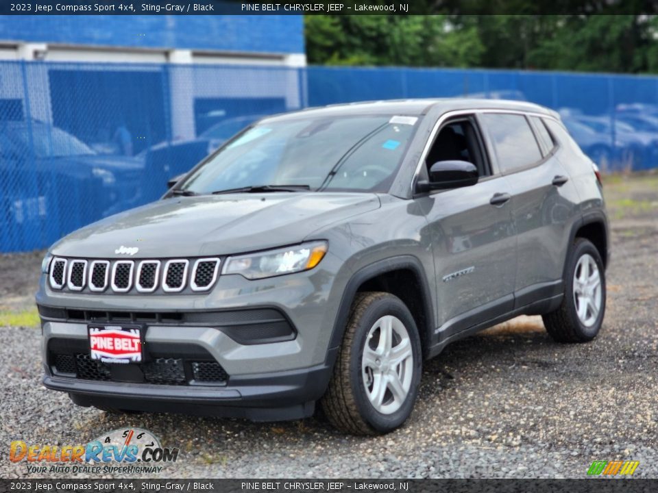 2023 Jeep Compass Sport 4x4 Sting-Gray / Black Photo #1